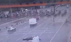 Otoyolda pes dedirten görüntü: Ters şeritte kilometrelerce ilerledi