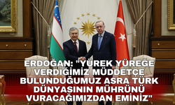 Erdoğan: "Yürek yüreğe verdiğimiz müddetçe bulunduğumuz asra Türk dünyasının mührünü vuracağımızdan eminiz"