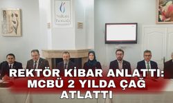 Rektör Kibar anlattı: MCBÜ 2 yılda çağ atlattı