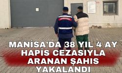 38 yıl 4 ay hapis cezasıyla aranan şahıs yakalandı