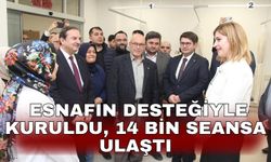 Esnafın desteğiyle kuruldu, 14 bin seansa ulaştı