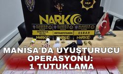Manisa'da uyuşturucu operasyonu: 1 tutuklama