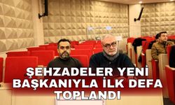 Şehzadeler yeni başkanıyla ilk defa toplandı