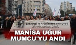 Manisa Uğur Mumcu'yu andı
