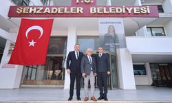 Kaymakam Genel'den Şehzadeler Başkanı Şimşek'e iadeyi ziyaret