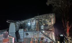 Prefabrik evde çıkan yangında karı-koca hayatını kaybetti