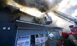 Buca'daki iş yeri yangını kontrol altına alındı