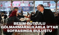 Başkan Dutlulu Gölmarmaralılarla iftar sofrasında buluştu