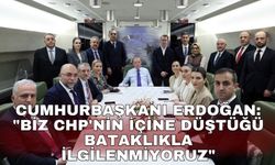 Cumhurbaşkanı Erdoğan: "Biz CHP'nin içine düştüğü bataklıkla ilgilenmiyoruz"
