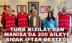 Türk Kızılay'dan Manisa'da 200 aileye sıcak iftar desteği