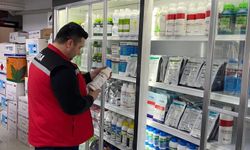 Sarıgöl'de gübre ve zirai ilaç satış noktaları denetlendi