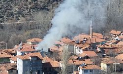 Köyde kurulan yangın vanaları muhtemel bir felaketi önledi