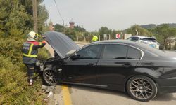 Aydın'da otomobil ile elektrikli araç kafa kafaya çarpıştı: 4 yaralı