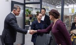 Minguzzi ailesinden Başkan Tugay’a ziyaret