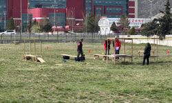 Uluslararası düzeyde alan ve enkaz arama köpekleri sınavı Afyonkarahisar'da başladı