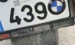 Plakayı kalemle boyayarak değiştiren sürücüye 220 bin lira ceza yazıldı