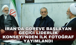 İran’da göreve başlayan Geçici Liderlik Konseyi’nden ilk fotoğraf yayımlandı