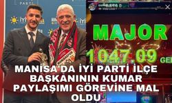 Manisa'da İYİ Parti ilçe başkanının kumar paylaşımı görevine mal oldu
