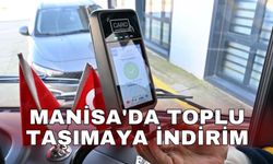 Manisa'da toplu taşımaya indirim