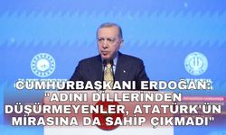 Cumhurbaşkanı Erdoğan: "Adını dillerinden düşürmeyenler, Atatürk'ün mirasına da sahip çıkmadı"