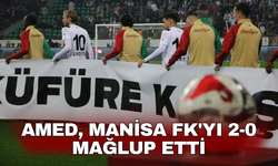 Amed, Manisa FK'yı 2-0 Mağlup Etti