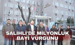Salihli'de milyonluk bayi vurgunu