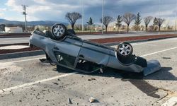 Görenleri dehşete düşüren kaza