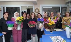 Atıklar kadınların elinde sanata dönüşüyor