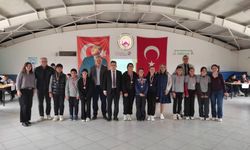 Dereceye giren öğrenciler ödüllerine kavuştu