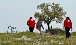 Kızılay Manisa, 3 mahallede gıda kolisi dağıttı