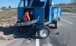 Otomobille patpat çarpıştı: 2 yaralı