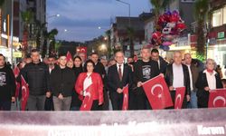 Turgutlu'da ‘Sessiz Saygı' korteji