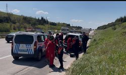 "Otoyola 5 yaşında çocuk bırakıldı" ihbarı ekipleri alarma geçirdi