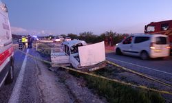 Denizli'de otomobil takla attı: 1 ölü, 4 yaralı