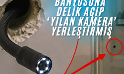 İğrenç olay! Komşusunun banyosuna delik açıp ‘yılan kamera’ yerleştirmiş