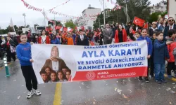 Manisa 23 Nisan'da Ayla öğretmeni unutmadı