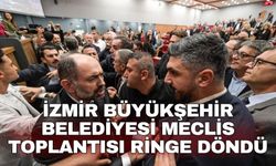 İzmir Büyükşehir Belediyesi Meclis Toplantısı ringe döndü