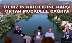 Gediz’in kirliliğine karşı ortak mücadele çağrısı