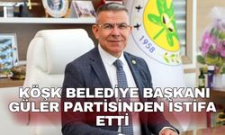 Köşk Belediye Başkanı Güler partisinden istifa etti