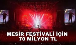 Mesir Festivali için 70 Milyon TL