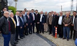 Demokrat Parti Genel Başkanı Gültekin Uysal Manisa'da