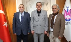 Yunusemre ve Şehzadeler Kaymakamı Başkan Şimşek'i ziyaret etti