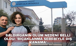 Saldırganın ölüm nedeni belli oldu: 'Bıçaklanma sebebiyle dış kanama'