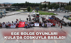 Ege Bölge Oyunları Kula'da coşkuyla başladı