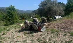 Tarlasını süren yaşlı adam traktörün altında can verdi