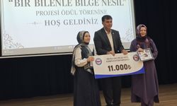 'Bir bilenle bilge nesil' projesinde ödül heyecanı