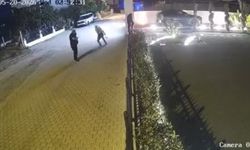 Aydın'da lüks aracı kundaklayan şahıslar kameraya yakalandı