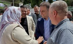 Baybatur  Recepli köy  hayrına katıldı