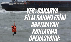 Yer: Sakarya... Film sahnelerini aratmayan kurtarma operasyonu: Roketle halat fırlattılar!