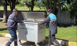 Manisa'da Konteyner Akımına Belediyeden Esprili Yanıt